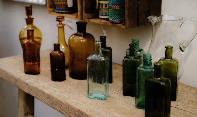 Liquor & Glass Bottles